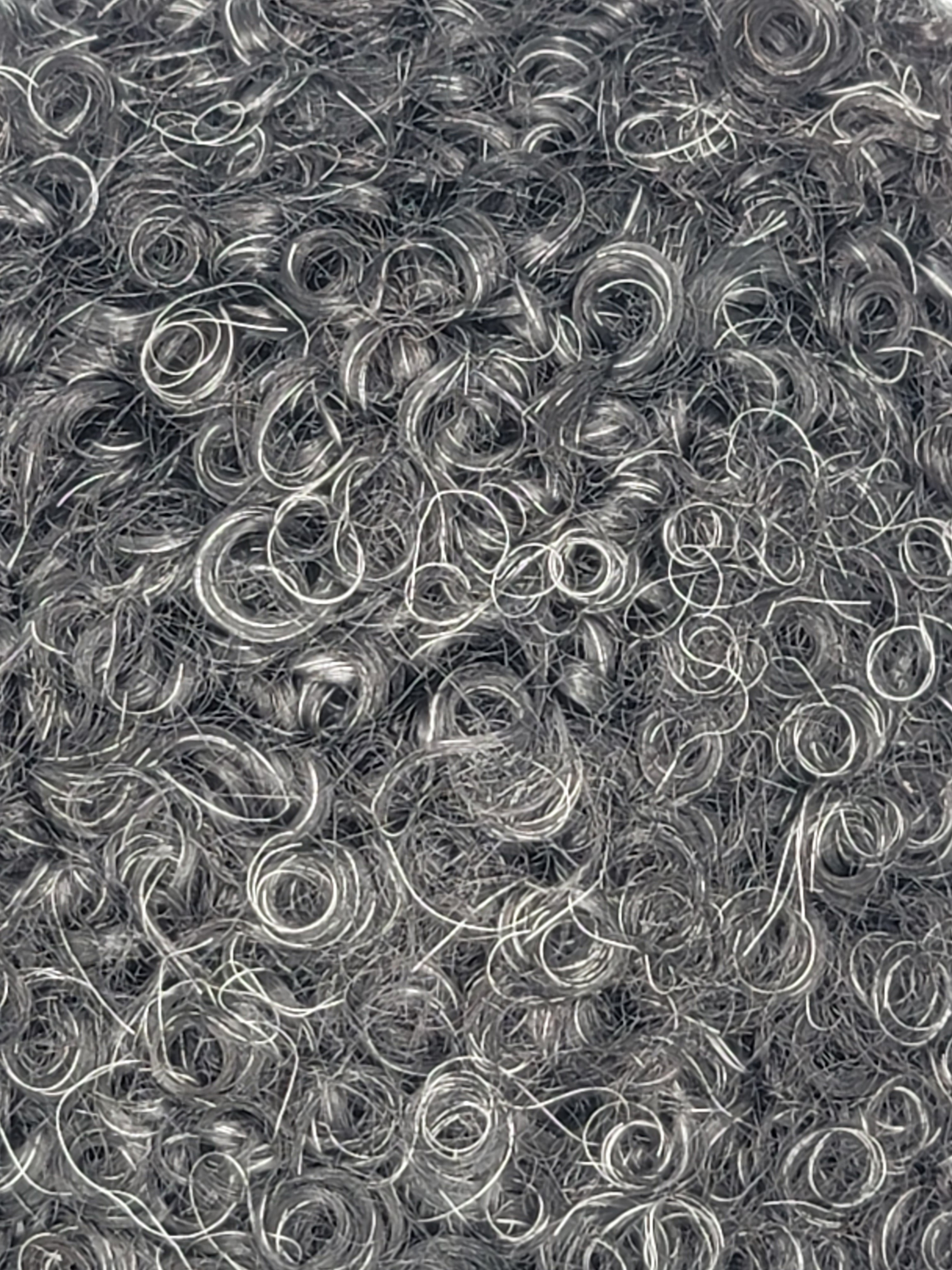 DKEIGHT CLASSIC WAVES CURLS 8MM   MENS TOUPEE COLOR BLACK 20% GREY COLOR #TEXTURE SWATCH LISTING
