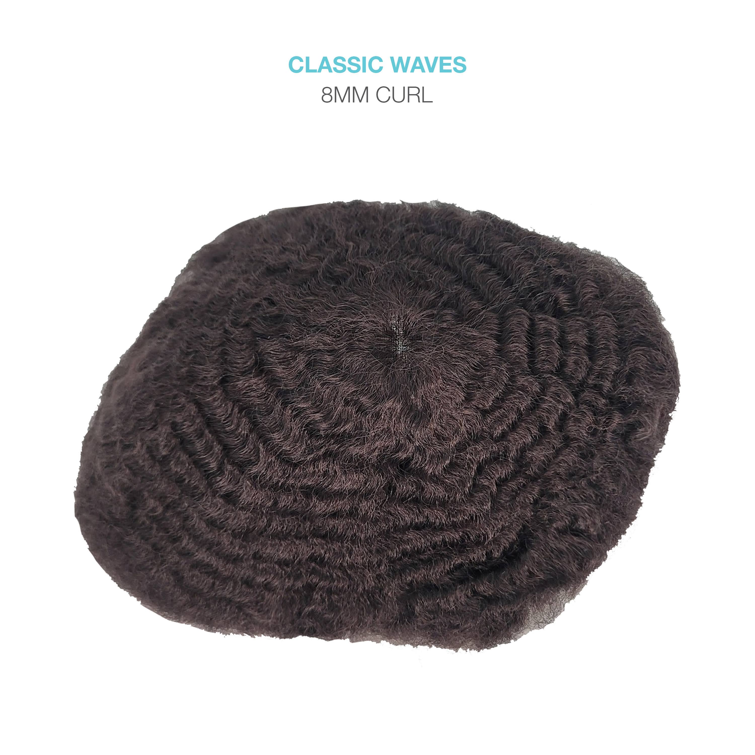 DKEIGHT™ Classic Waves 8MM – Natural Look Hair Unit