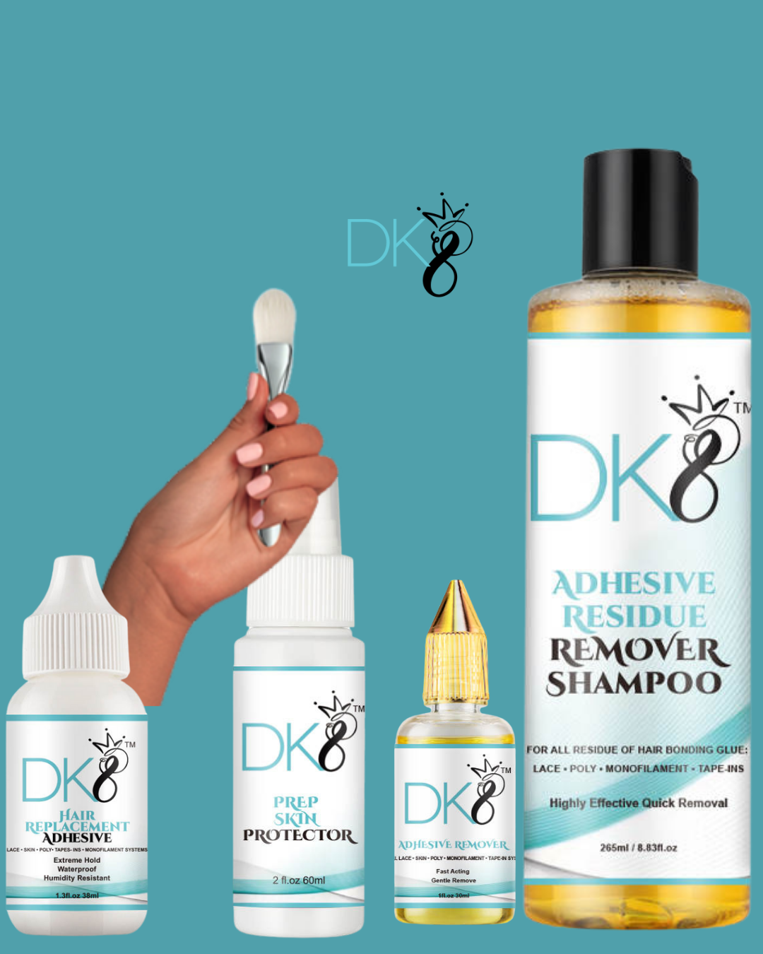 DKEIGHT™ Get Into It Bundle 2 – Advanced Hair replacement Kit